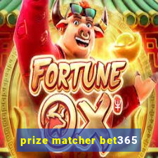 prize matcher bet365